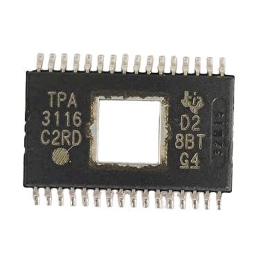 China 100W HTSSOP-32 3116 Class D Audio Amplifier IC Stereo TPA3116D2 IC TPA3116D2 Chip for sale