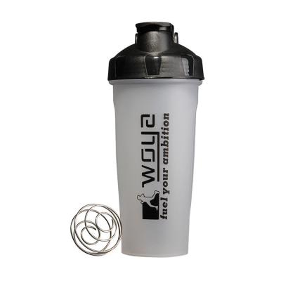 China 2021 Custom Logo Private Label GYM 600ml Drinking Water Shaker Bottle Sports Cartoon Gym BPA Free Plastic Viable Protein for sale