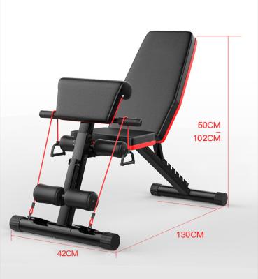 China Modern Multi Slope Universal Adjustable Foldable Commercial Weight Gym Sit Up Banco Para Pesas Flat Press Bench Service Equipment for sale