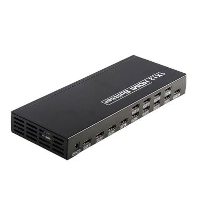 China Mall 4K HDMI Splitter 1X12 Ports Video Converter Powered With Full Ultra HD 1080P 3D (1 Input To 12 Output) for sale