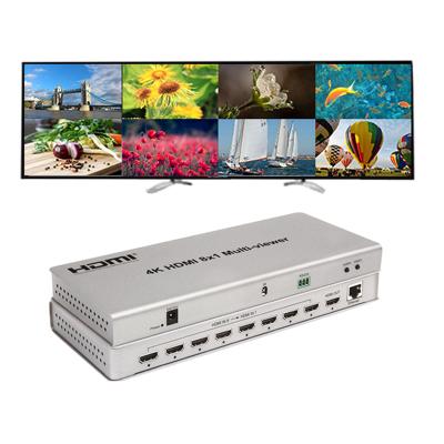 China Overlay 4K HDMI 8x1 Quad Multi-Viewer HDMI Audio And Video Seamless Switch 8 In 1 Show 8 HD Digital Video Signal On The Same Screen for sale