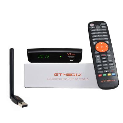 China NEW Gtmedia V7S2X Digital CCAM PK V7S HD USB WIFI Youtube ACM Decoder Espana DVB-S/S2/S2X Satellite TV Receiver 1080P FHD DVB-S2 S2X Tuner for sale