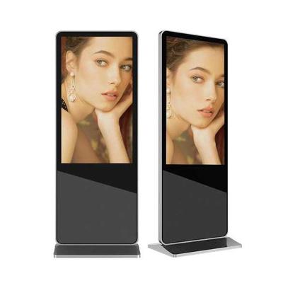 China 55 inch indoor floor stand advertising indoor software interactive kiosk media player box display screen digital signage for sale