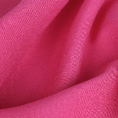 China Wrinkle Resistant Comfortable Rayon / Polyester Fabric Solid Woven Plain Dyed Woven Fabric 100%Rayon / Viscose for sale