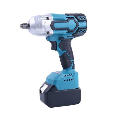 China Electric Cordless Brushless 21V Battery Impact Socket Wrench 1/2 Torque 650nm Cheap Price M6-M12 for sale