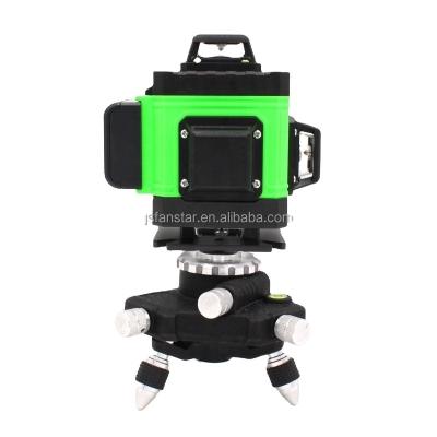 China high precision 12line light green laser level 3d beam construction self leveling tool cheap 12.5x11x13.5cm for sale