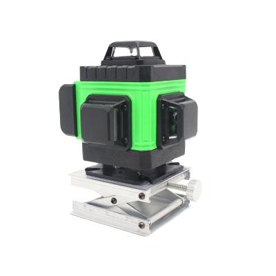 China 16 4d Green Laser Level Laser Line Leveling Outdoor 30m Construction With Lithium Battery 12.5x11x13.5cm for sale