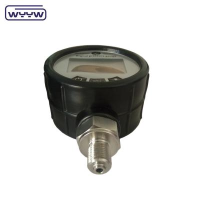 China Digitale Druckmessgerät 80mm 4.5v Batteriebetriebene 0-1000 Bar Edelstahl Maometer zu verkaufen