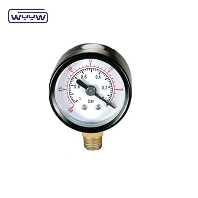 China Transformer Vacuum Manometer Pressure Gauge 60mm Dial Size for sale