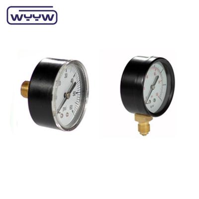 Cina 40mm Economy Pressure Gauge per gas naturale OEM ODM OBM personalizzato in vendita