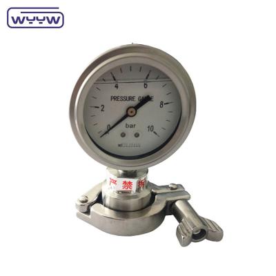 Chine China diaphragm pressure gauge OEM à vendre