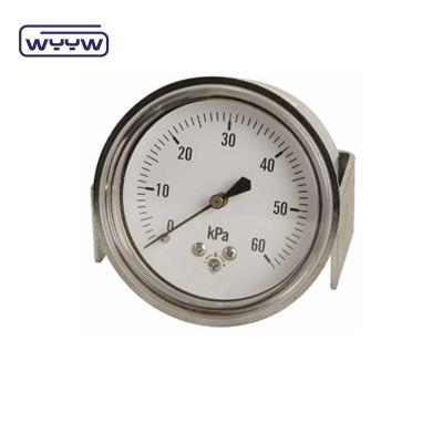 China Trockenes Druckmesser aus Edelstahl 60 mm Manometer-Druckmessgerät zu verkaufen