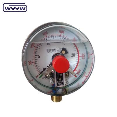 Cina 100mm Electric Contact Pressure Gauge for Industrial Pressure Measurement in Demanding Environments in vendita