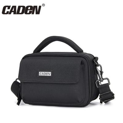 China CADeN D47 factory wholesale custom women men professional shockproof waterproof cross - body dslr camera bag 22*8*15 cm for sale