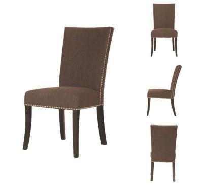 China wooden frame fabric/PU dining chair Y-230 for sale