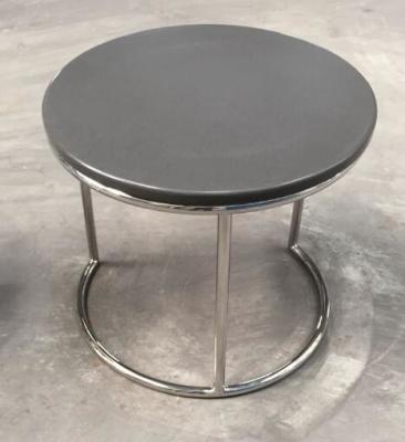 China stone top metal end table/side table/coffee table for hotel furniture TA-0078 for sale