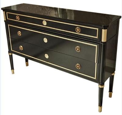 China metal frame wooden dresser/ chest,M/F combo ,console,dresser with dovetail drawers ,hospitality casegoods DR-84 for sale