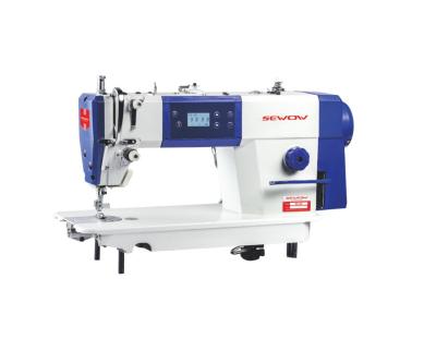 China THREAD TRIMMER industrial sewing machine SO-A6 computerized single needle lockstitch sewing machine with good price for sale