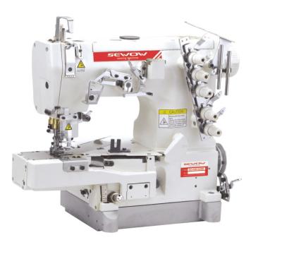 China Cylinder-bed HIGH-SPEED manual coupling sewing machine, with tape binding folder for sale