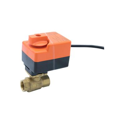 China DN15 Two Way HVAC System Electronics Trackball ON/OFF Valve for sale