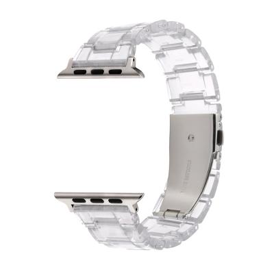 China Comfortable RYB Light Plastic Strap For iWatch Series SE7/6//5/4/3/2 38mm 40mm 41mm 42mm 45mm for sale