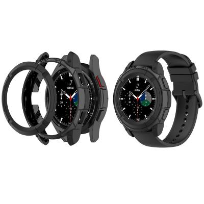 China Fashion RYB 42mm 46mm Armor TPU Bumper For Samsung Galaxy Watch 4 Classic, Cover Case For Samsung Galaxy Watch 4 Classic for sale