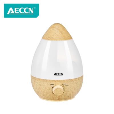 China Hot Sale 2.3L Colorful Car LED Light Air Ultrasonic Humidifier For Bedroom for sale