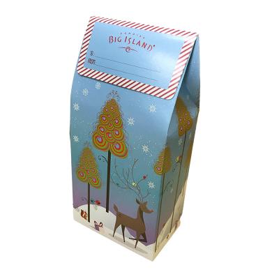 China Recycled Materials Christmas Apple Box Christmas Eve Cartoon Ping Fruit Gift Box Christmas Gift Packaging Box for sale