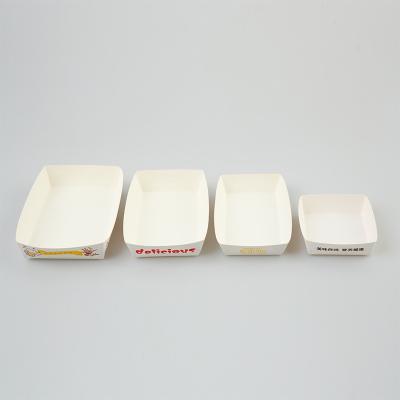 China Disposable Corrugated Box Packaging Take Away Custom Kraft Popcorn Cups Printed Customized White Cardboard Recycled Food Paper Boxes for sale