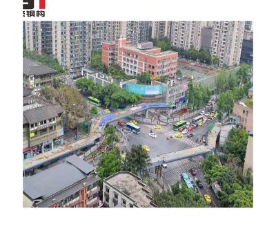 China Small frame piece success city structure the pedestrian urban pedestrian bridge for sale