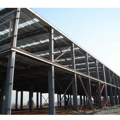 China Chinese Manufacture Hangar Warehouse Steel Structure Prefab Hall for sale