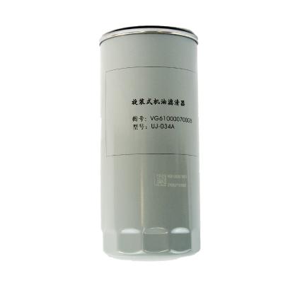 China Sinotruk Howo A7 WD615 WEICHAI STAINLESS STEEL ENGINE high performance quality VG1540080110 fuel filter for sale