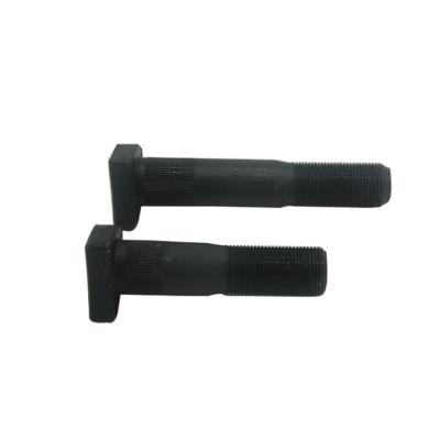 China China Black Wheel Bolt For Sinotruk Howo Truck Wheel Bolts WG9112340123 13x2.4cm for sale