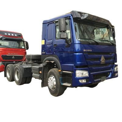 China For Africa Euro2 Truck Head Howo Tractor Truck 7000x2550x3250 Mm for sale