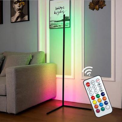 China High quality Morden stance lamp RGB led decor stance night light sunset colorful projection floor lamp for sale