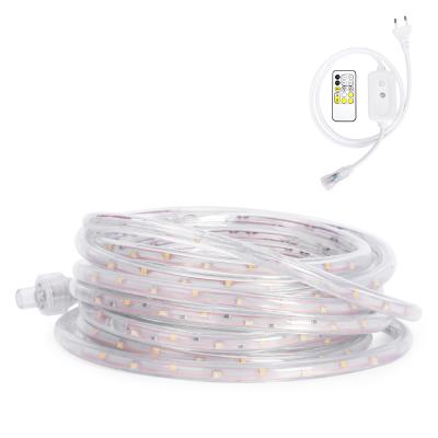 China Garden Christmas Decor Rope Light (5 Units) PVC Linkable Flexible Strip Light Indoor Outdoor Waterproof LED Strip for sale