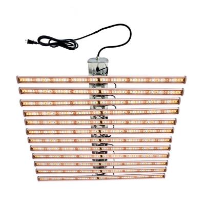 China Aluminum 12 Bars Led Grow Light Samsung Full Spectrum Commercial Led Grow Light For Greenhouse Lighting for sale