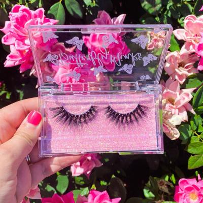 China Natural Mink False Eye Lash 3d Mink Eyelashes dropship long lashes box customized 100% real private label for sale