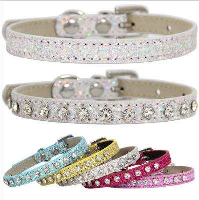 China Pet Collar Padded Glowing Dog Collar For Safety Walking Pet And Against Lost Pet for sale