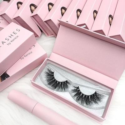 China New Arrival Factory Price 3D False Eyelashes Natural Long Mink, Box Mink Eyelash Private Label 3D Faux Eyelash for sale