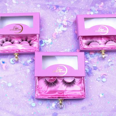 China Wholesale Natural Empty Long Eyelash Packaging Box False Eyelash Packaging Box Private Label False Eyelash Box for sale