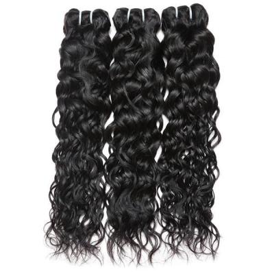 China Wholesale Natural Malaysian Body Wave Grade 10A Water Wave Hair Weave Bundles Hair Extensions for sale