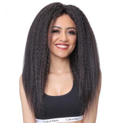 China Wholesale Body Wave Black and Blonde Long Human Cuticle Aligned Hair, Silk Straight Clip in Hair Ponytail Extensions for sale