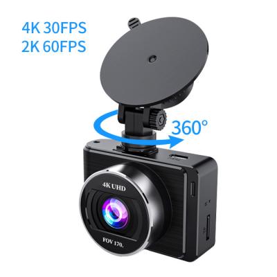 China Build-in WiFi 4K WIFI App Contral Dash Camera NOVATEK SONY IMX335 Sensor Car Black Box Hd Hidden Dash Cam for sale