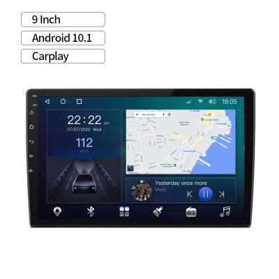 China Universal GPS Car Radio 9 Inch 1024*600 HD Touch Screen Android Carplay GPS Navigator 10.1 for sale