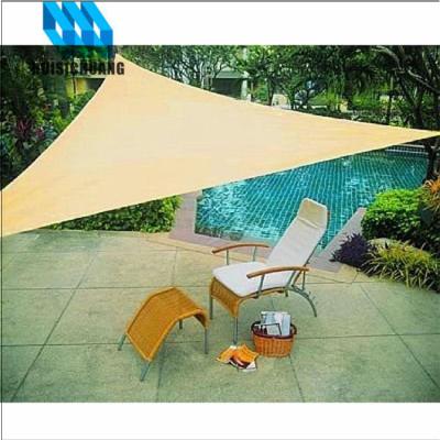 China Sun Shade Sail Competitive Price Swimming Pool Triangle Sun Shade Sail Net for sale