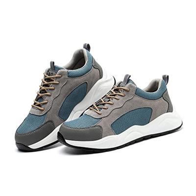 China 2022 Fashion Anti-skid Style Prevent Sting Steel Toe Safety Shoes Lightweight Casual Anti-Sensational Industrial Work Shoes Sport Sneakers for sale