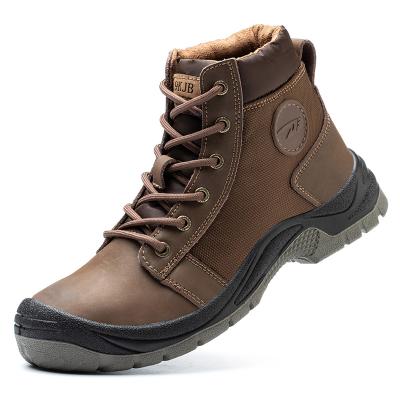 China Fashion Trend Mens Shoes Mens Boots Hike Safety Shoes Winter Industrial Work Shoes for sale