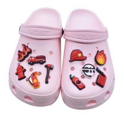 China Custom Shoe Buckle Cartoon Bluey Shoe Decoration New Charm PVC Croc High Quality Lookalikes for sale