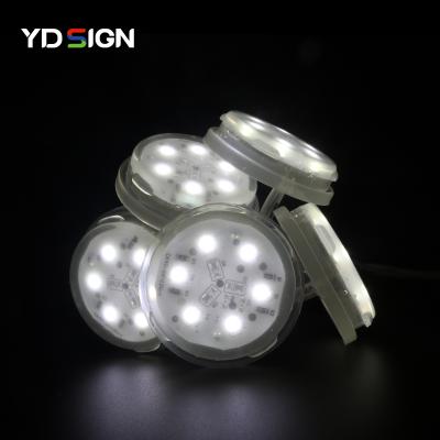 China Waterproof Full Color Signage IP68 RGB LED Pixel Light For Outdoor Signage for sale